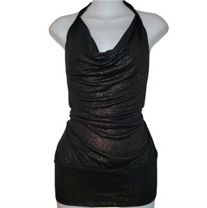 Y2K Metallic Top Made In The USA Size Small